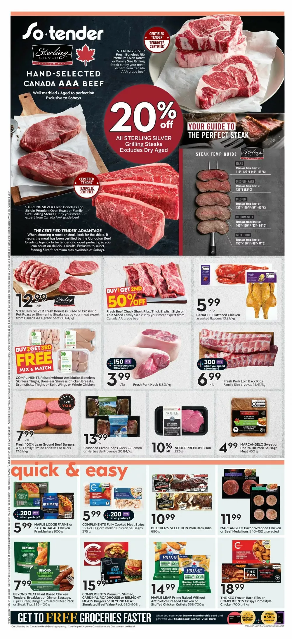 sobeys flyer on august 6 12 6 04015572