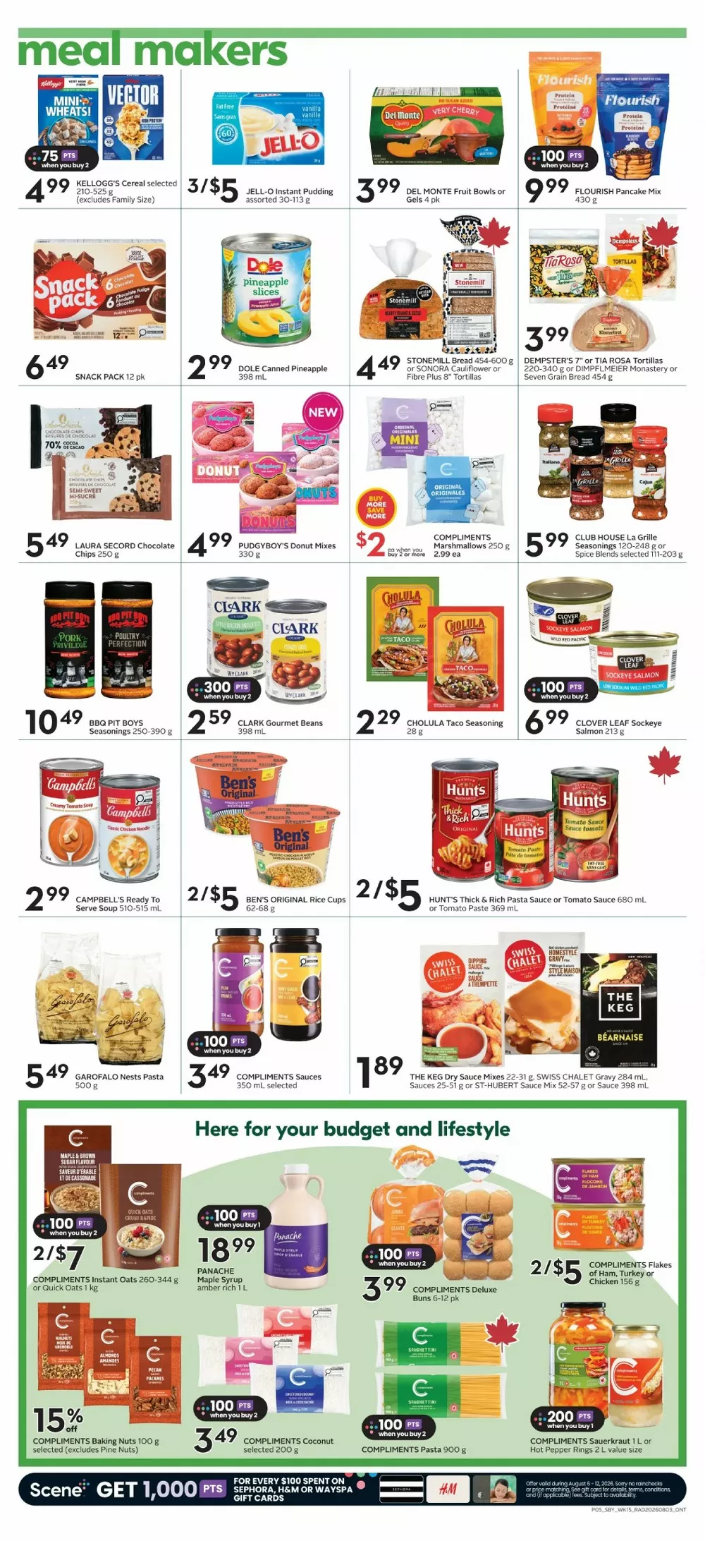 sobeys flyer on august 6 12 8 82722293