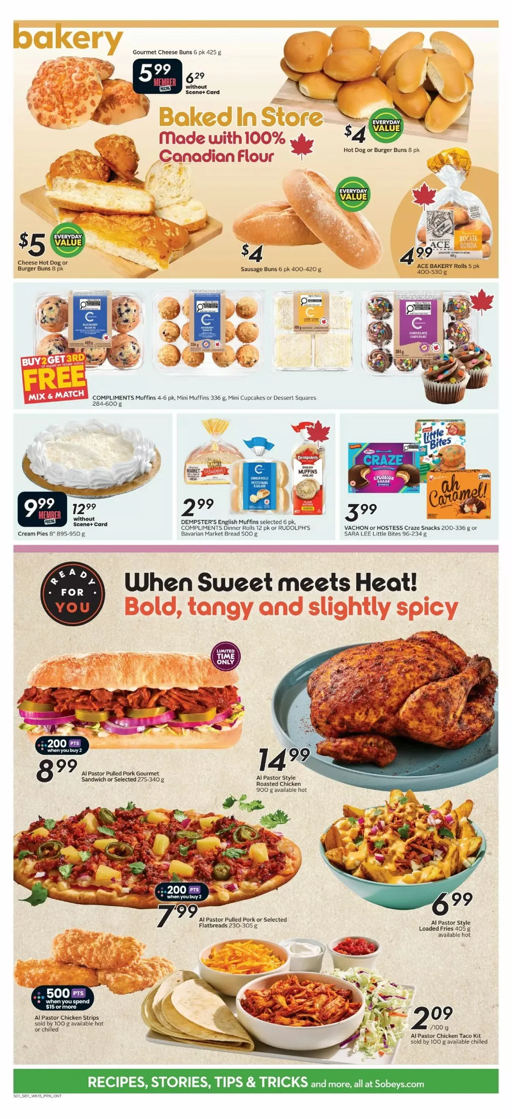 sobeys flyer on august 6 12 9 99457630
