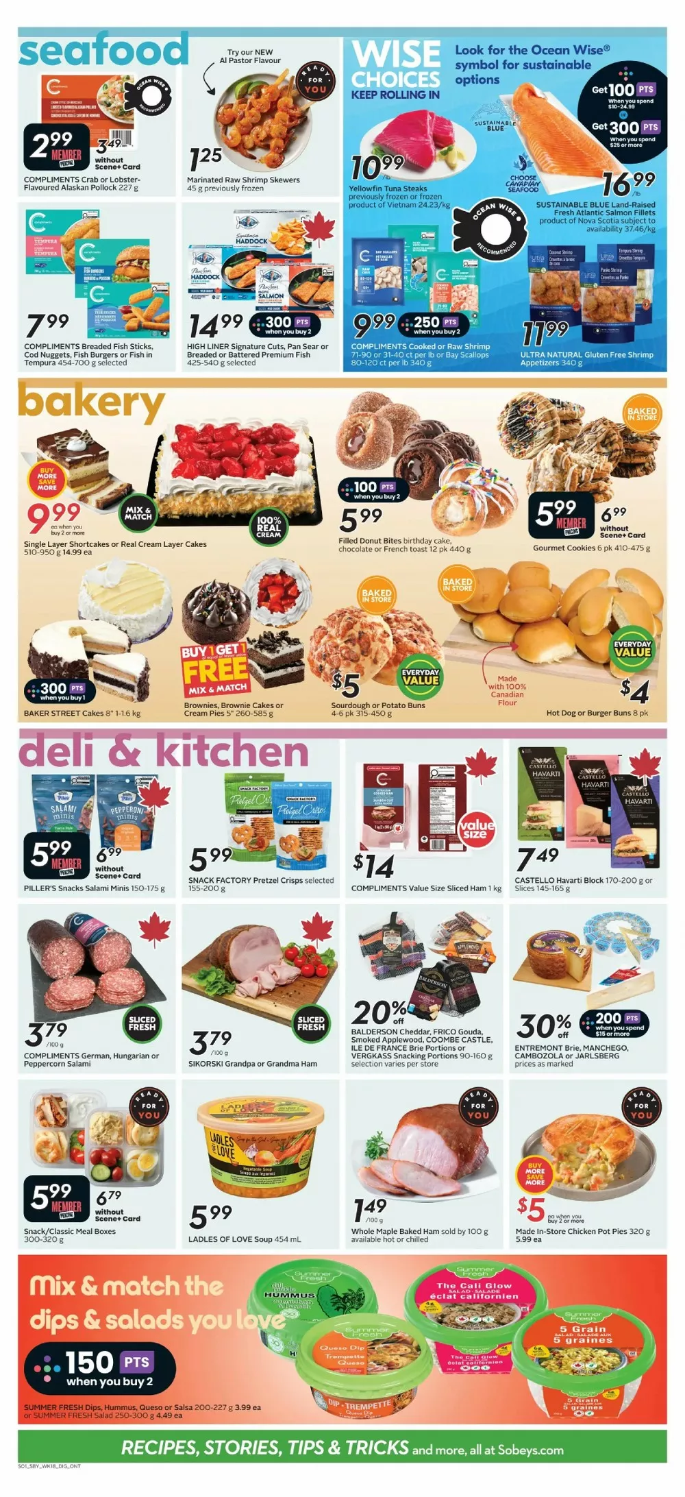 sobeys flyer ont august 27 september 2 9 34660104