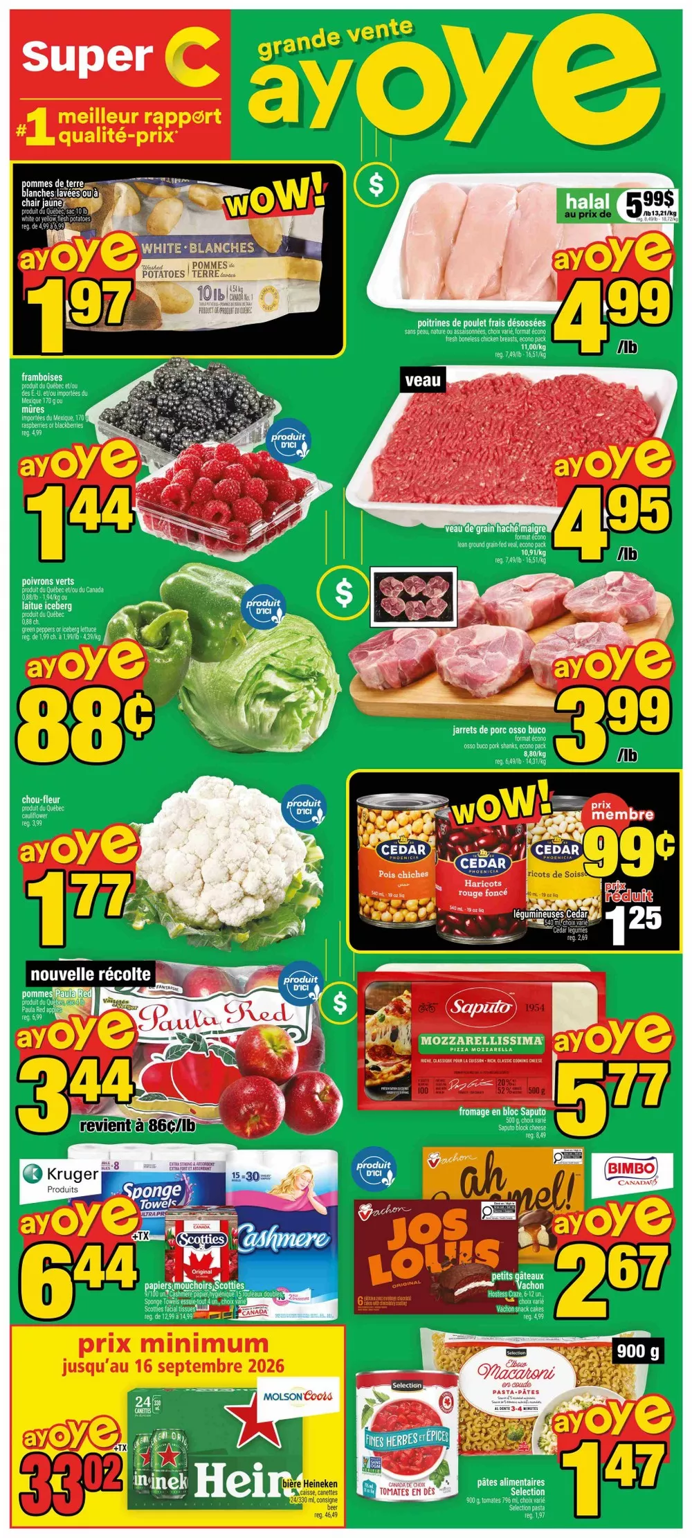 Super C Flyer August 27 - September 2, 2026 1 super c flyer wk-35, super c circulaire semaine-35