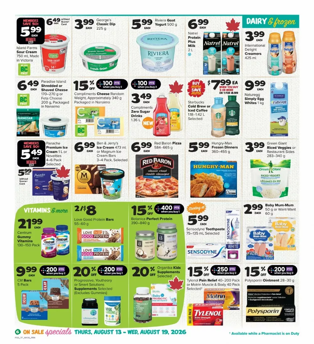 thrifty foods flyer august 13 19 7 30074082