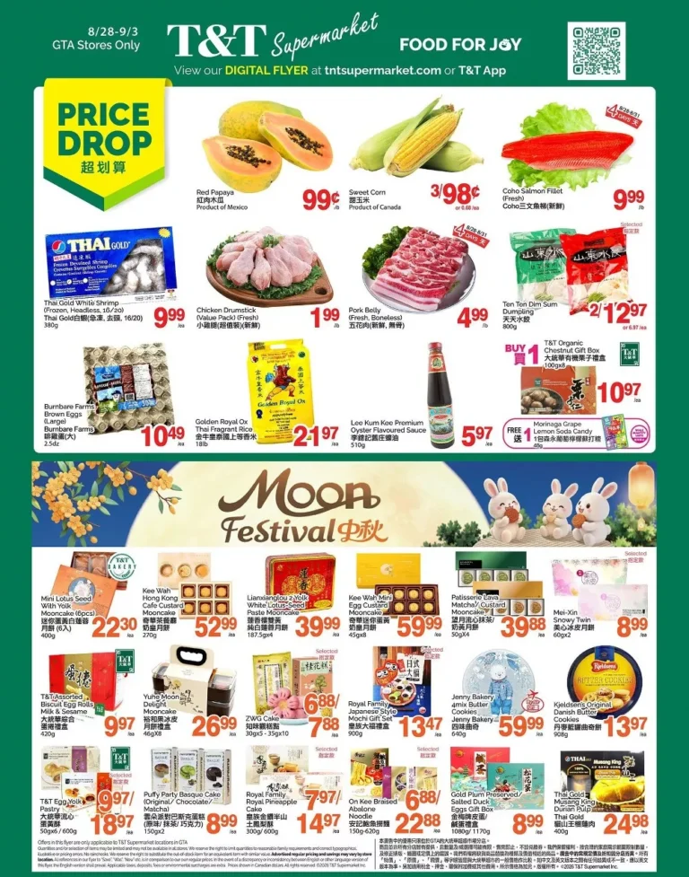 tt supermarket flyer august 28