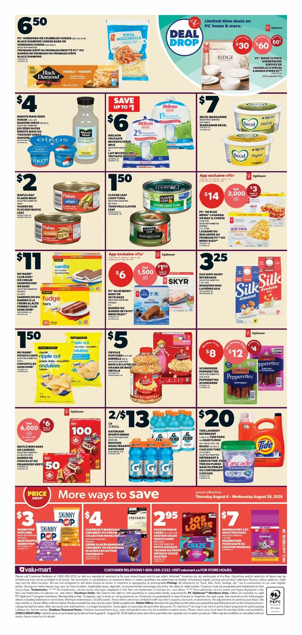valu mart flyer august 20 26 2 23633545