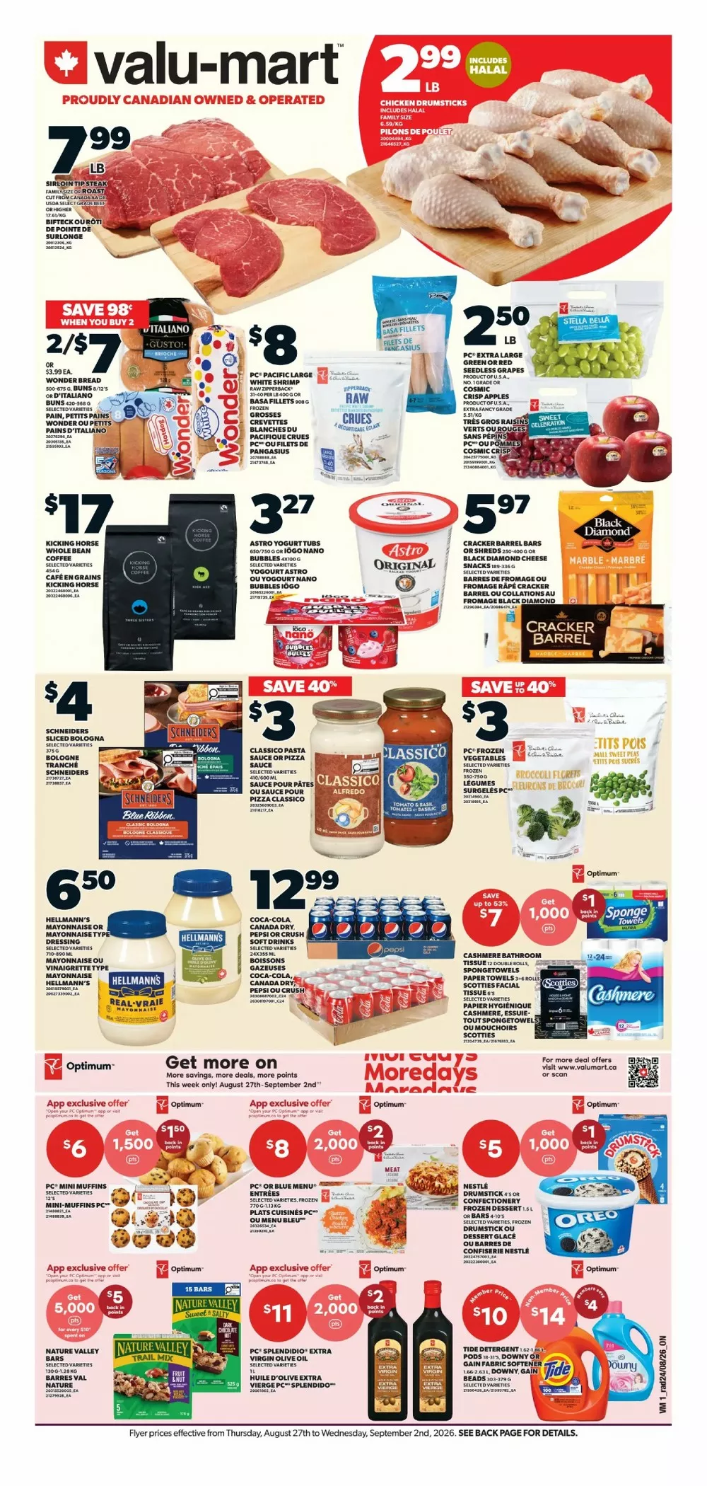 Valu Mart Flyer 27 August - 2 September, 2026 1 valumart flyer wk-35