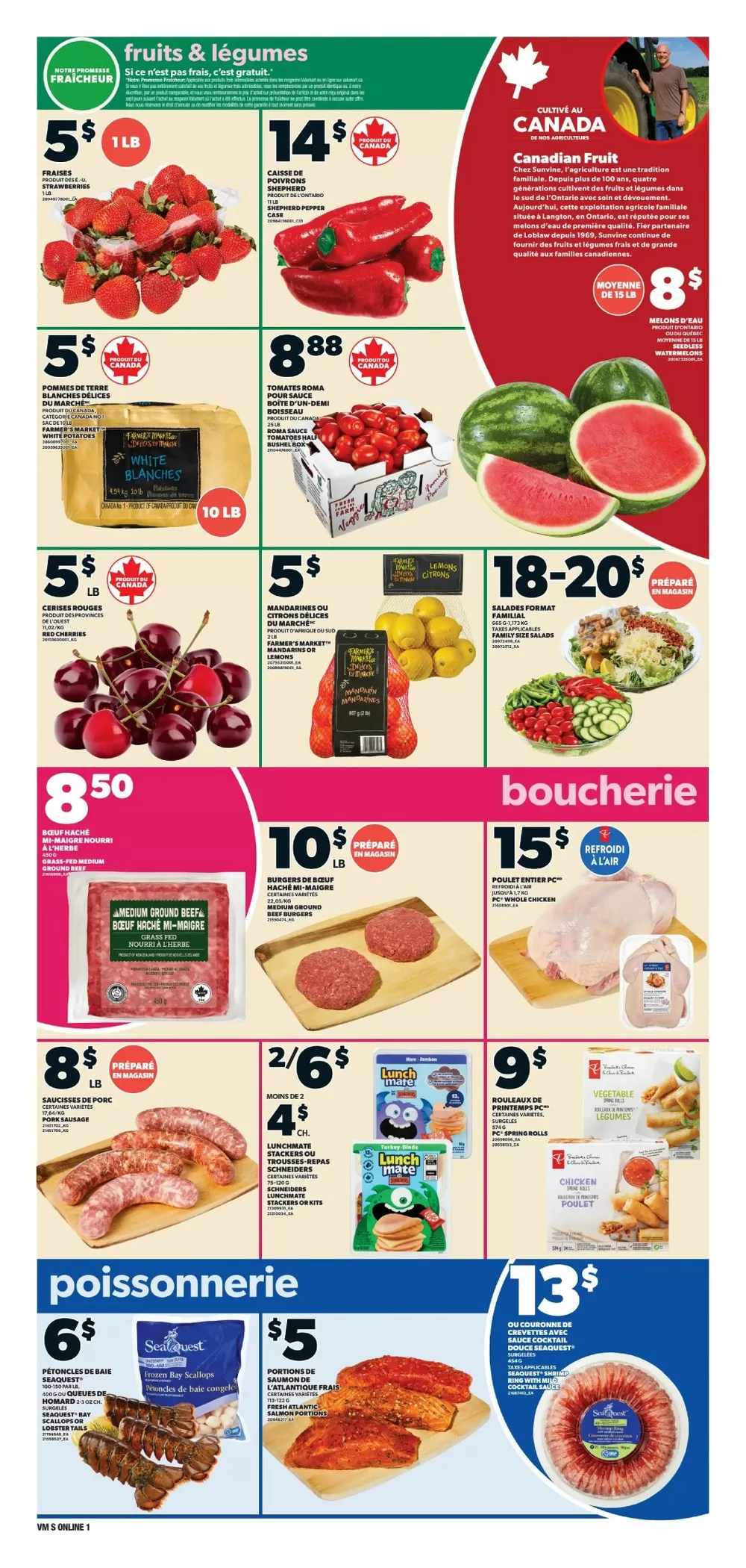 valu mart flyer august 27 september 2 3 33853311
