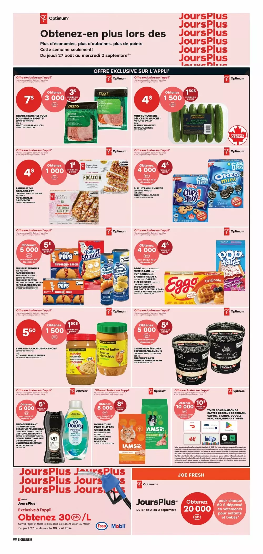 valu mart flyer august 27 september 2 7 56384331
