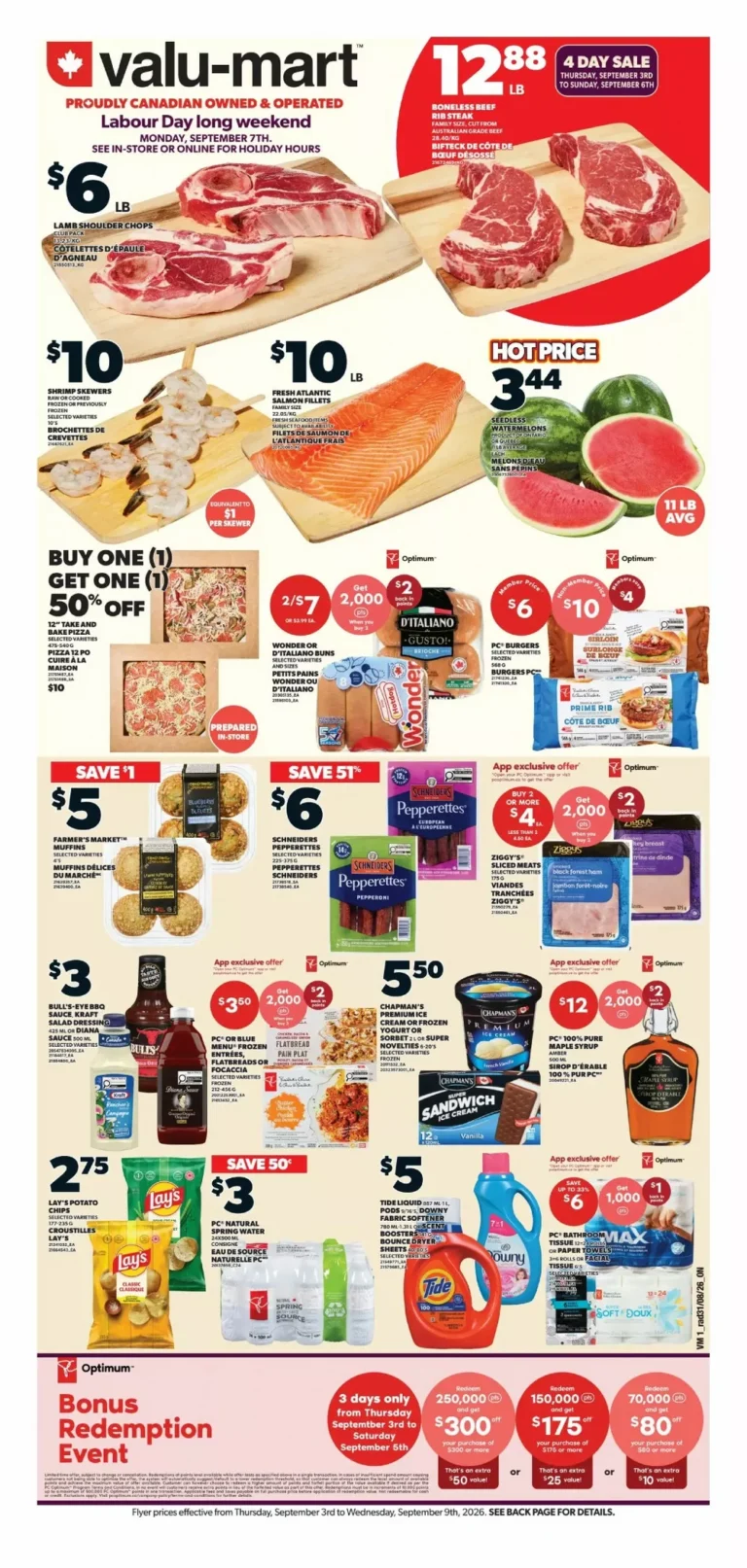 valu mart flyer wk-36