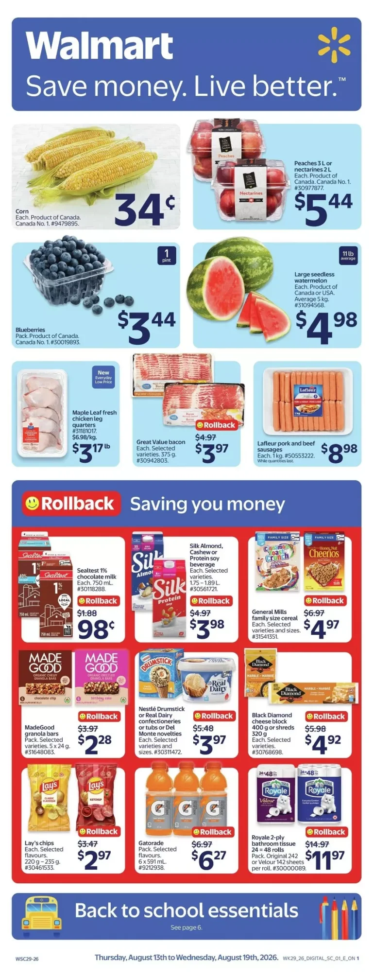 FlyerSeek 5 walmart flyer week-33