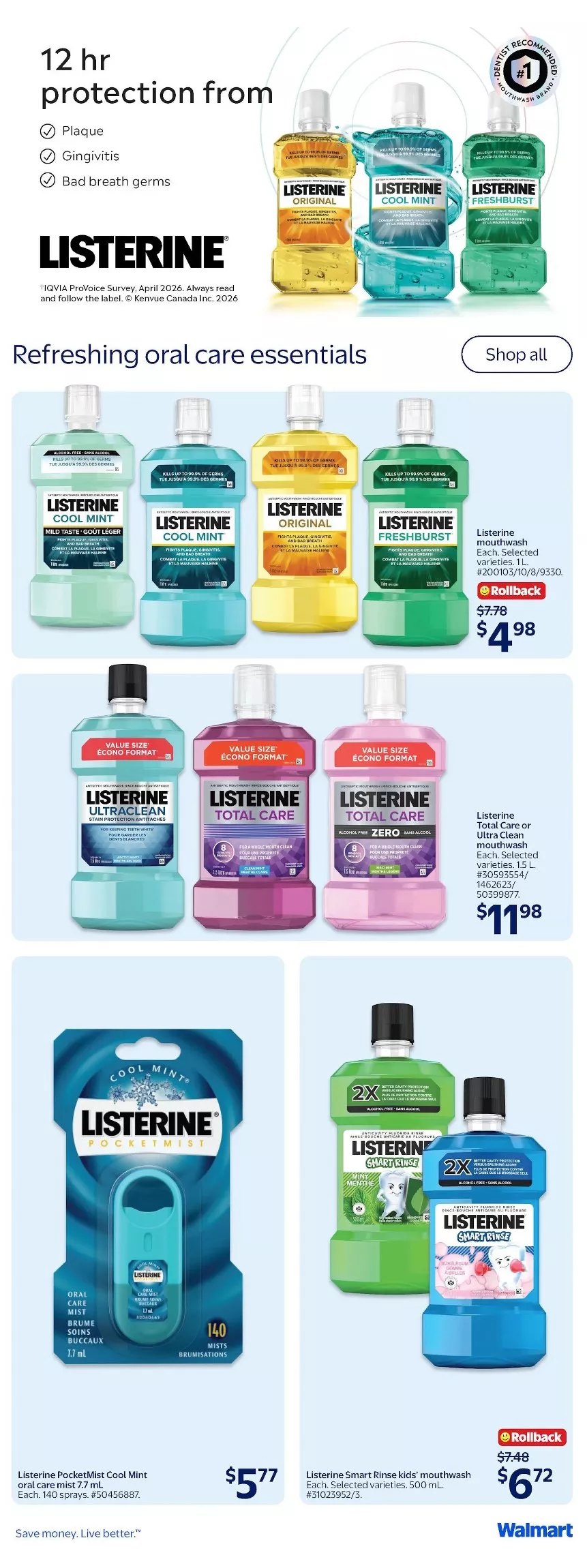 walmart flyer august 20 26 11