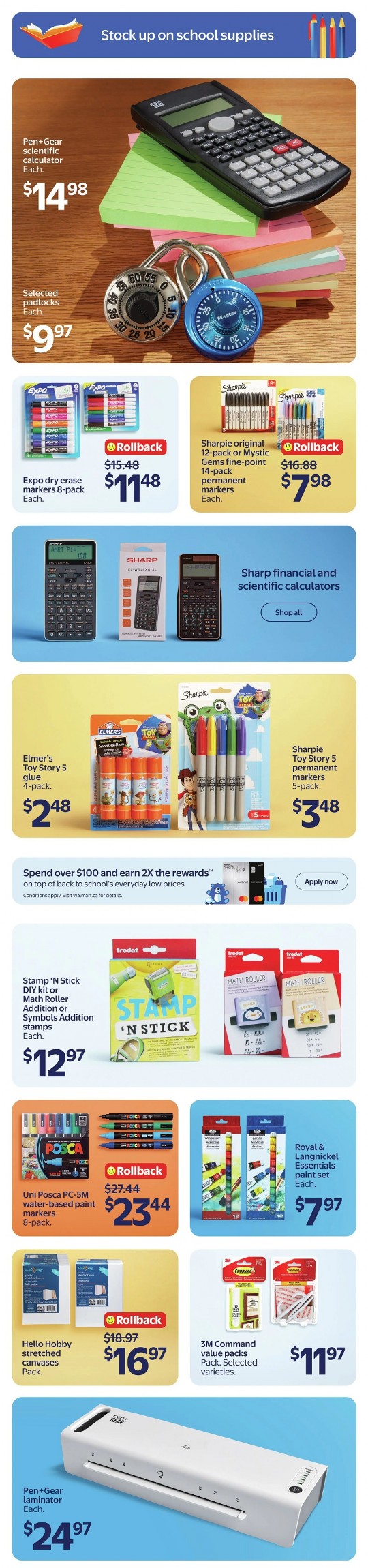 walmart flyer august 6 12 15