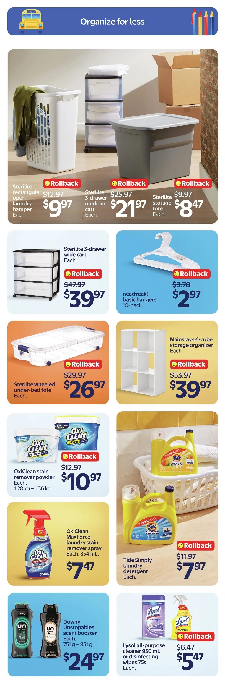 walmart flyer august 6 12 21