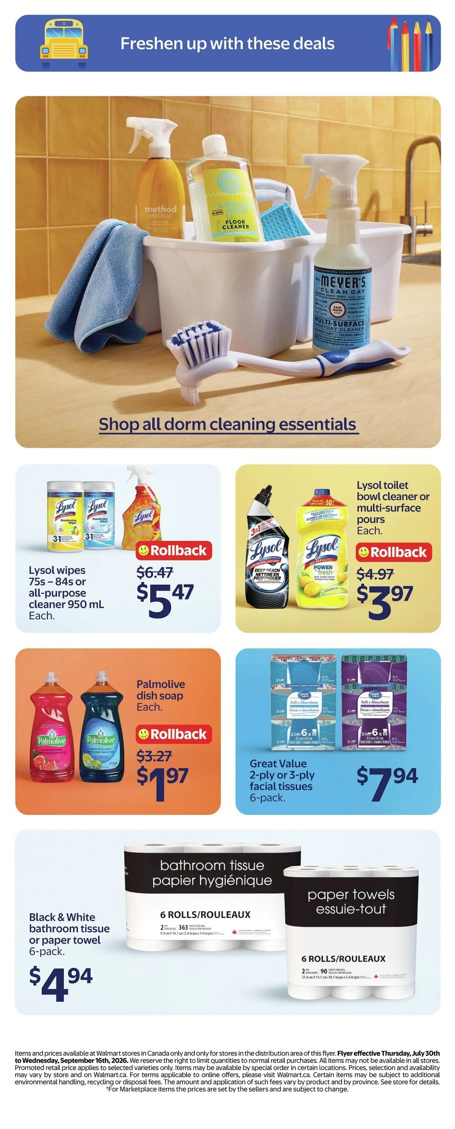 walmart flyer august 6 12 22