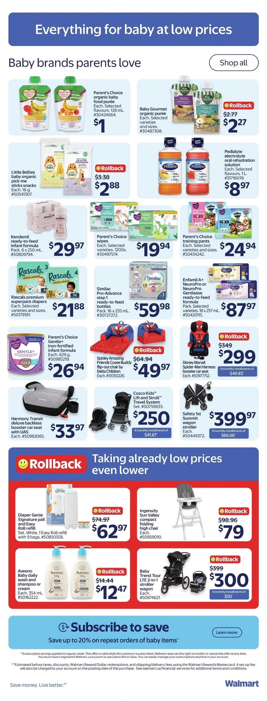 walmart flyer august 6 12 27
