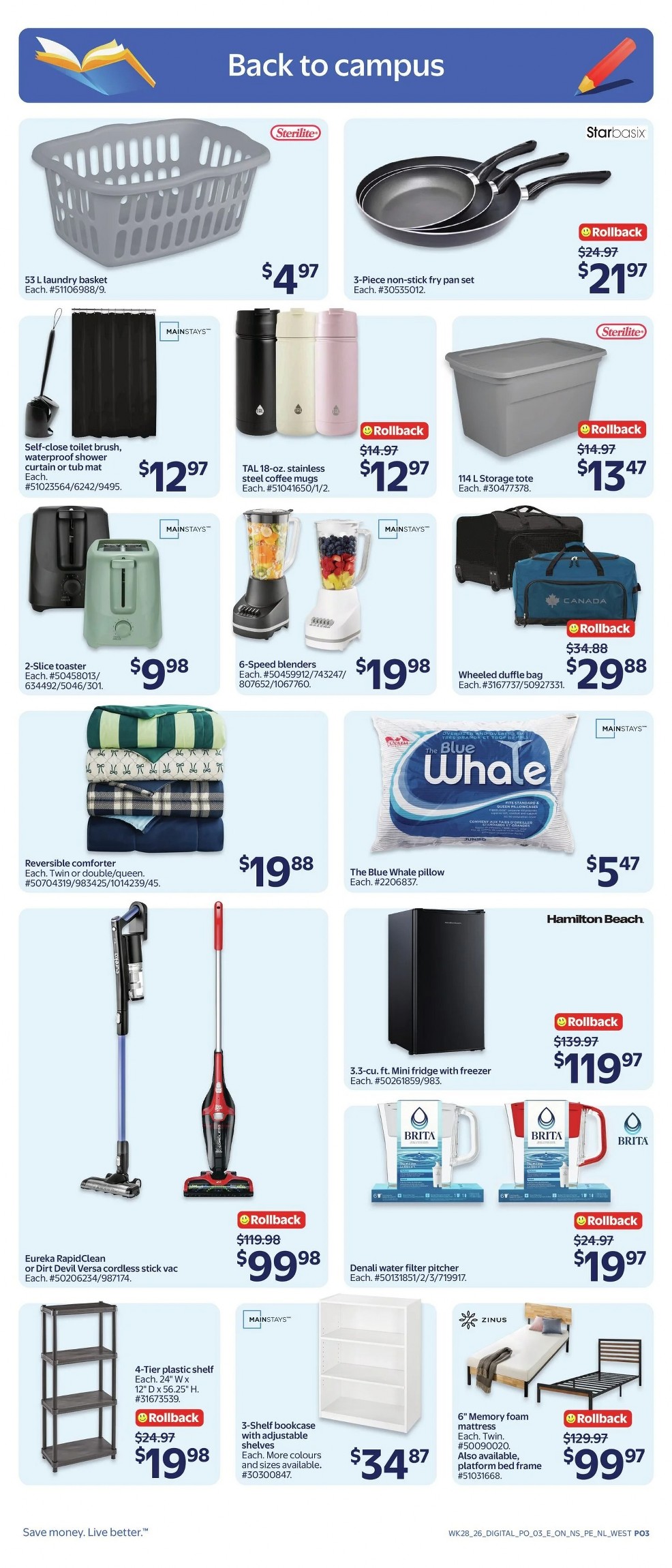 walmart flyer august 6 12 8