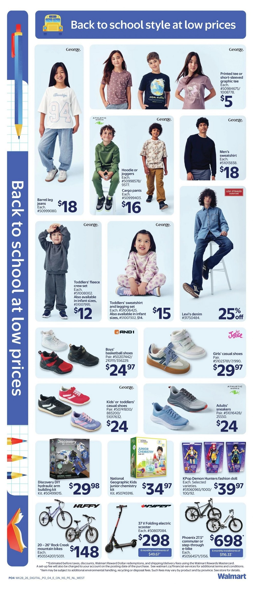 walmart flyer august 6 12 9