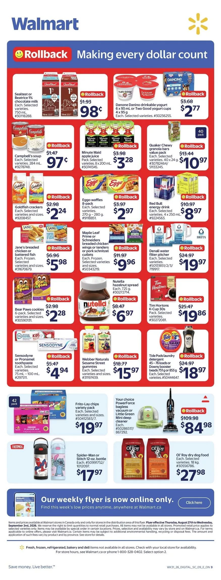 walmart flyer wk 35 2