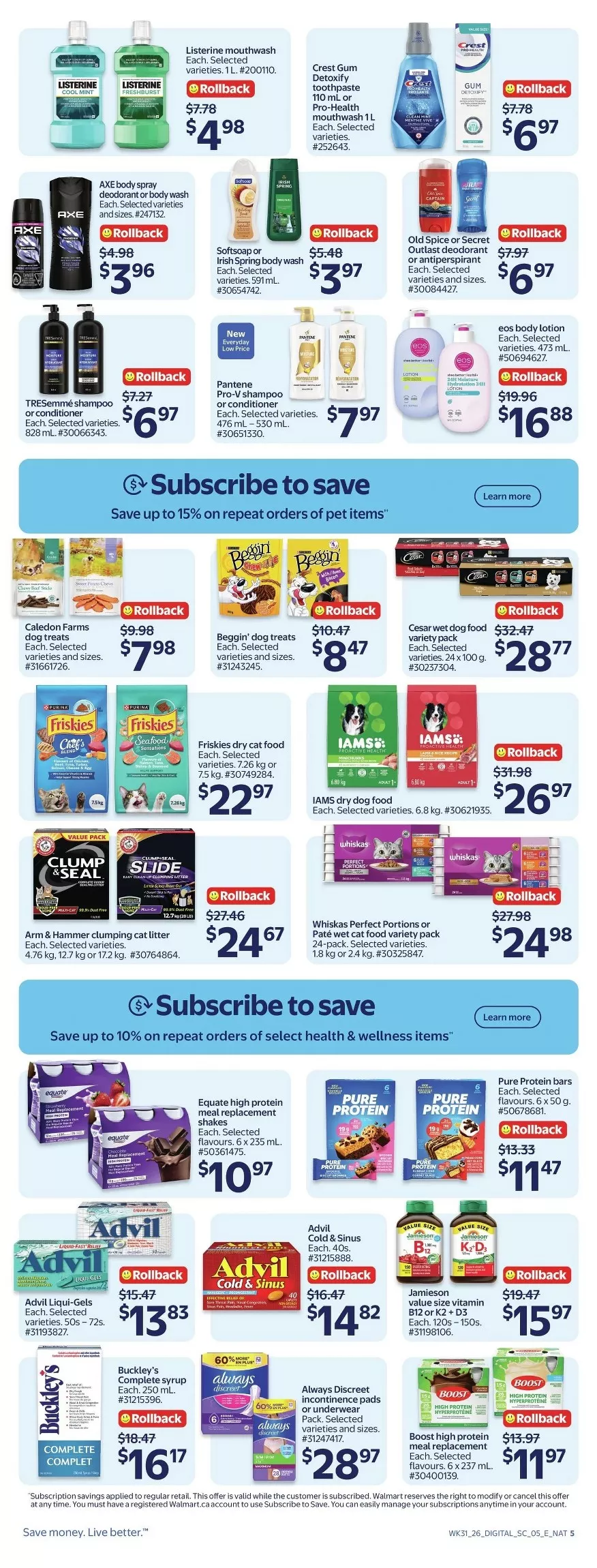 walmart flyer wk 35 9