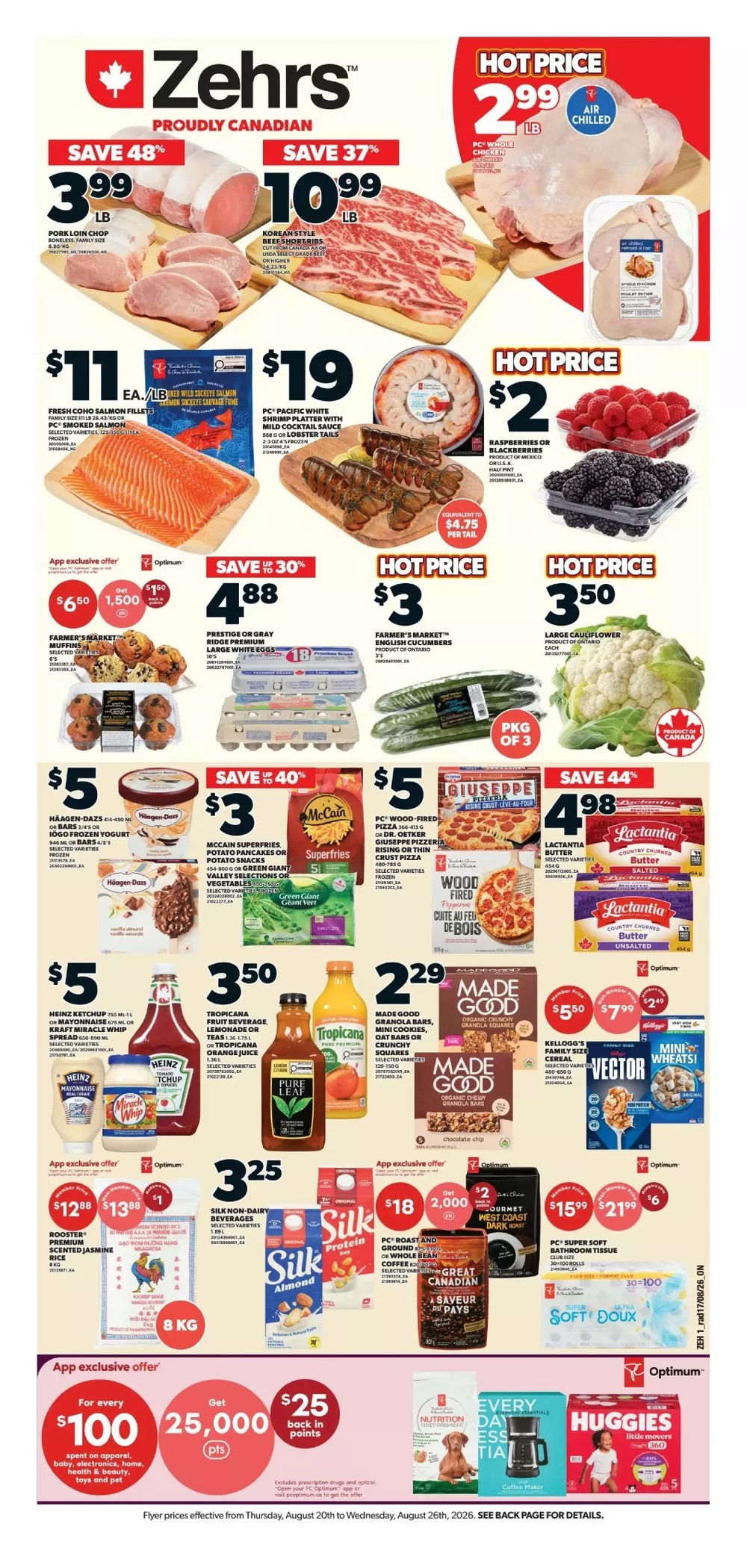 Zehrs Flyer August 20 to August 26, 2026 1 zehrs flyer week-34