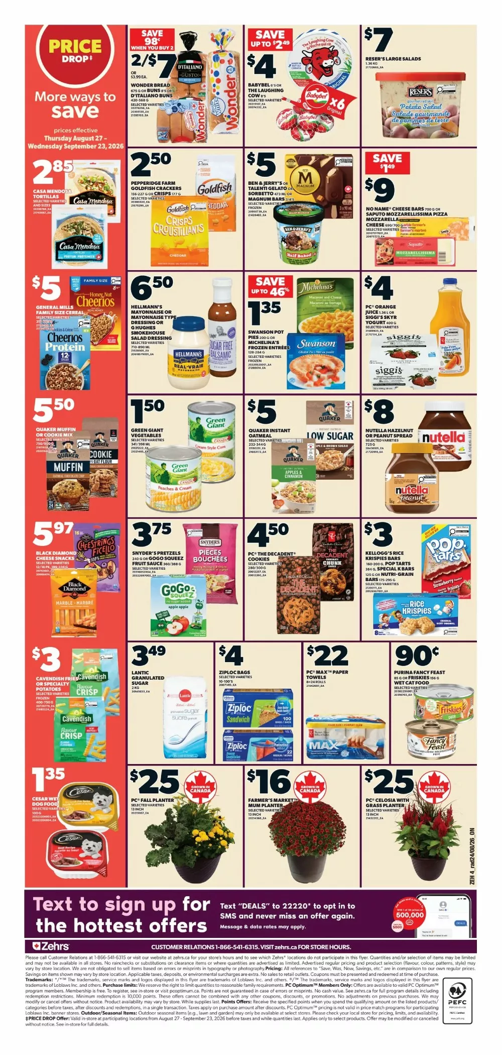 Zehrs Flyer August 27 - September 2, 2026 2 zehrs flyer august 27 september 2 2 93409466