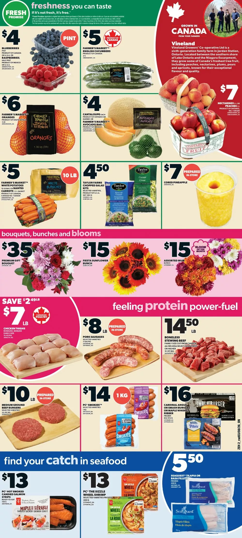 zehrs flyer august 6 12 3 33663723