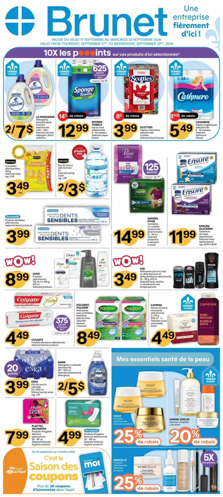 Flyerseek 11 brunet flyer wk38, brunet circulaire semaine 38