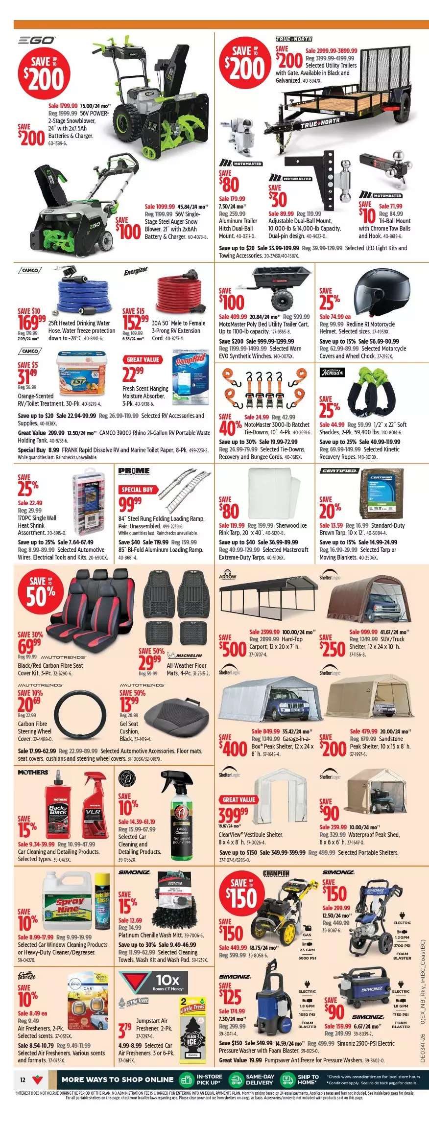 canadian tire flyer october 8 14 12 316