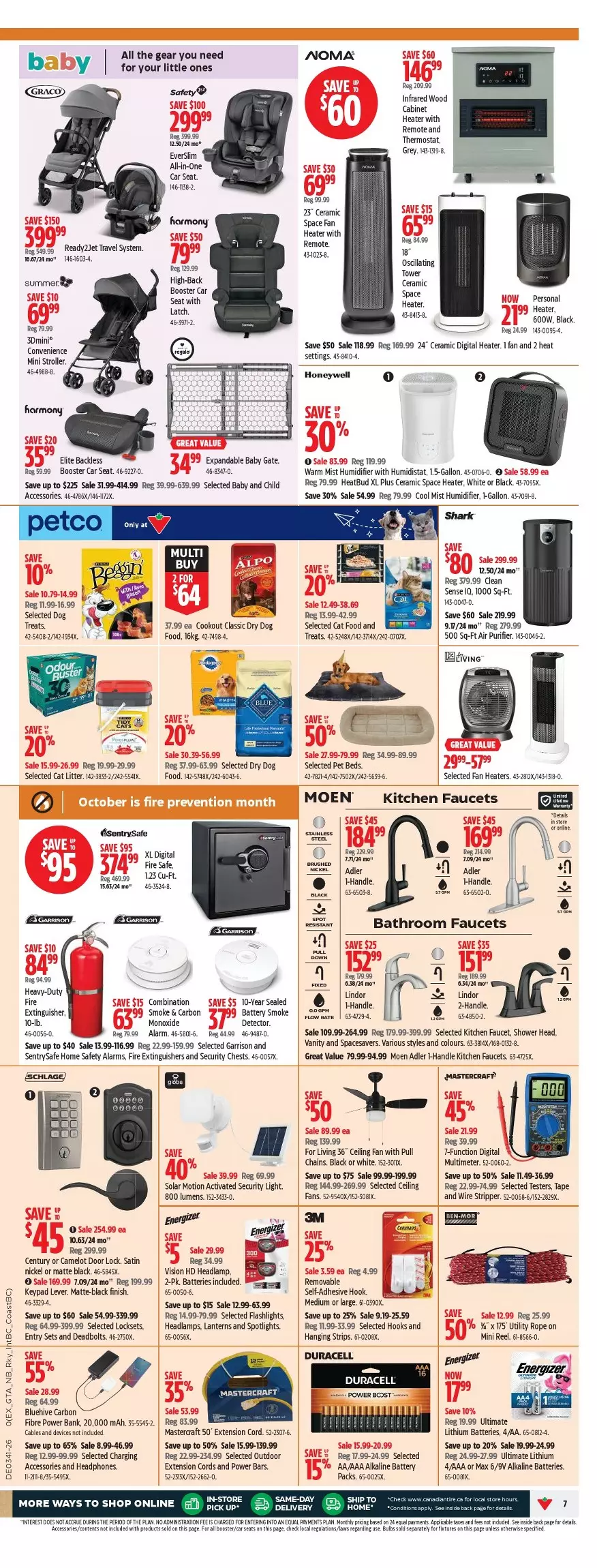 canadian tire flyer october 8 14 7 415