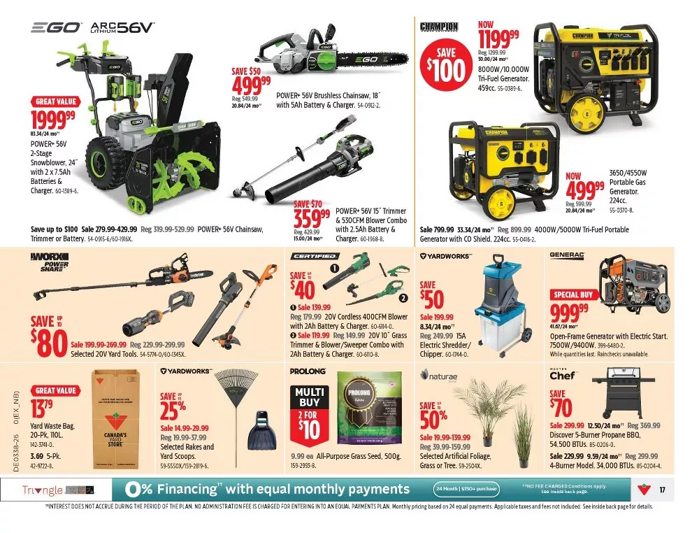 canadian tire flyer september 17 23 17 983