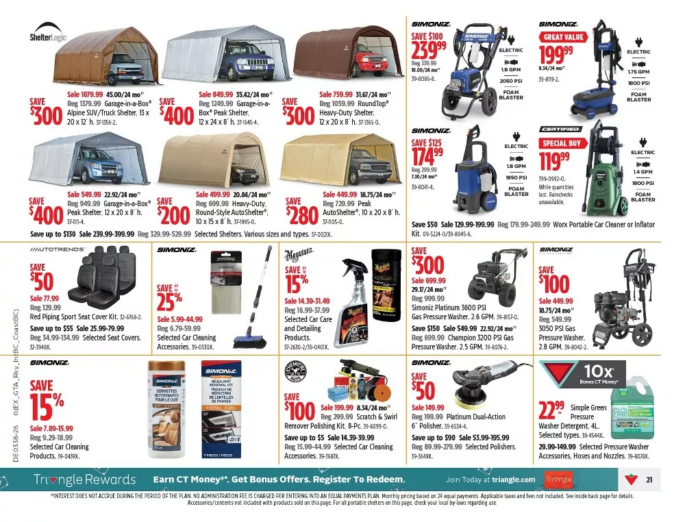 canadian tire flyer september 17 23 21 981