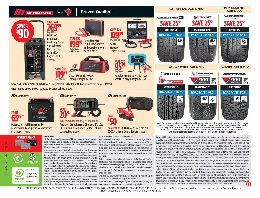 canadian tire flyer september 17 23 23 796
