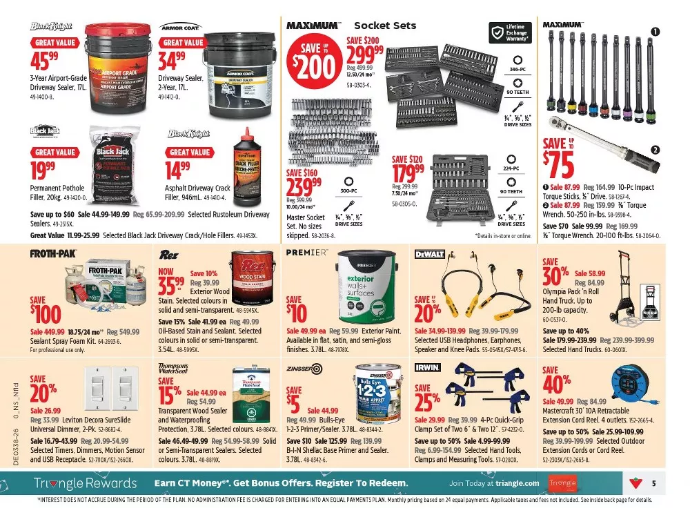 canadian tire flyer september 17 23 5 676