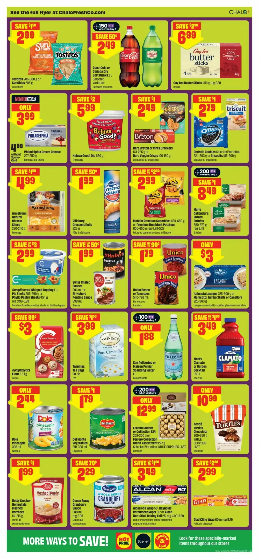 chalo freshco flyer october 1 7 4 400