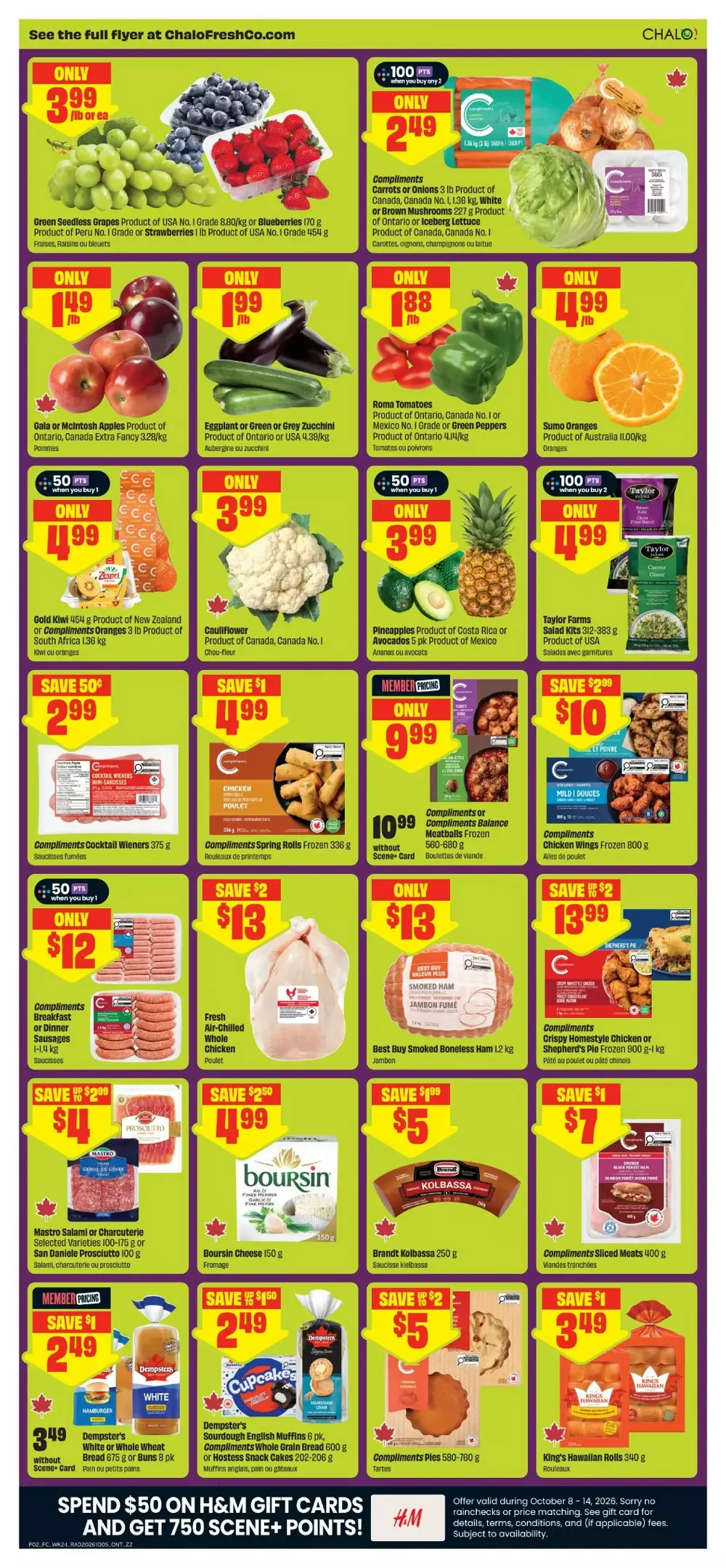 chalo freshco flyer october 8 14 3