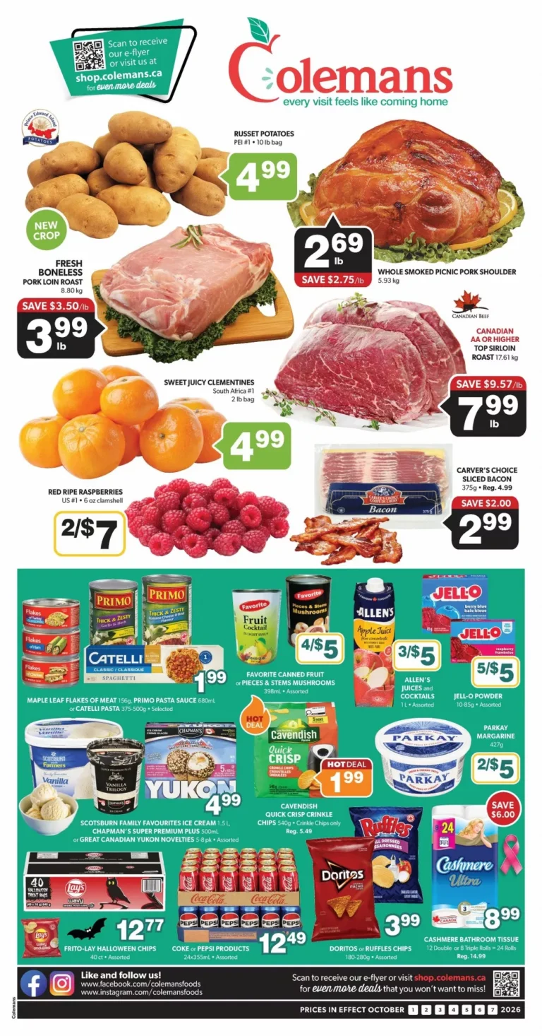 colemans flyer week 40