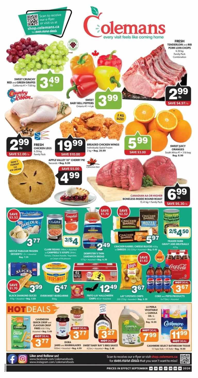 colemans flyer week 39