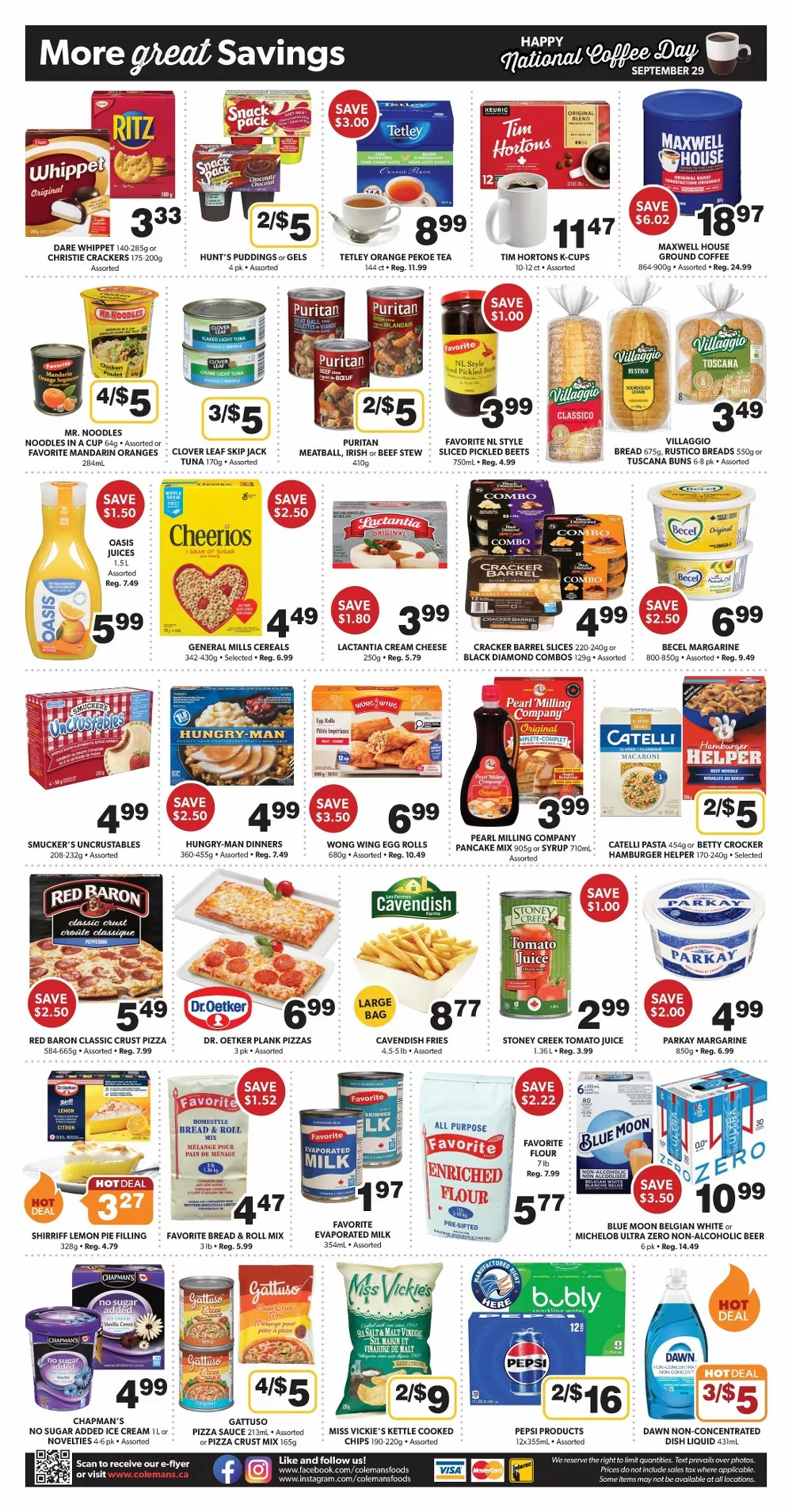Colemans Flyer September 24 - September 30, 2026 2 colemans flyer september 24 30 2