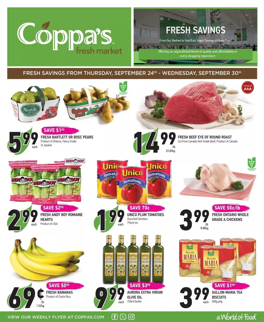 coppa's flyer week 39