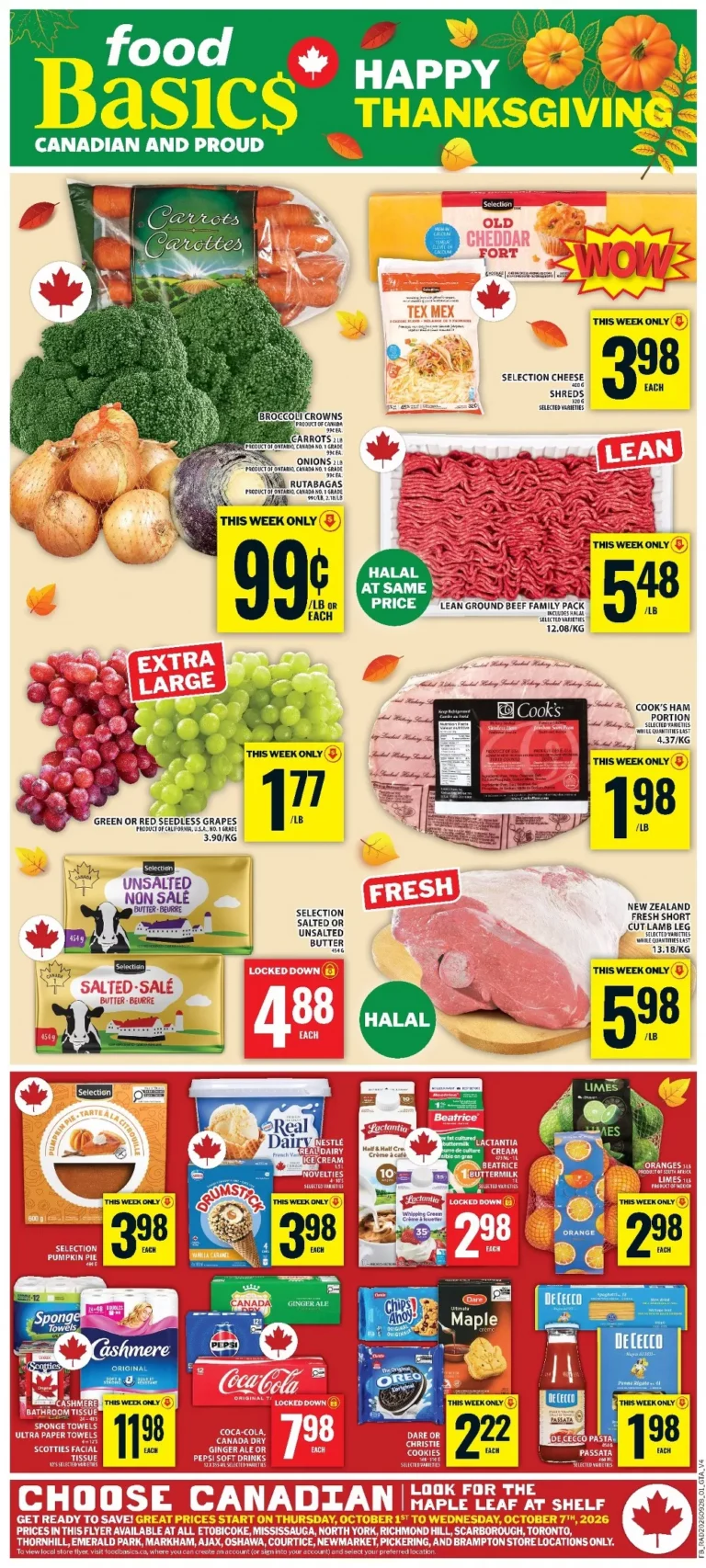 food basics flyer week 40, food basics tomorrow flyer