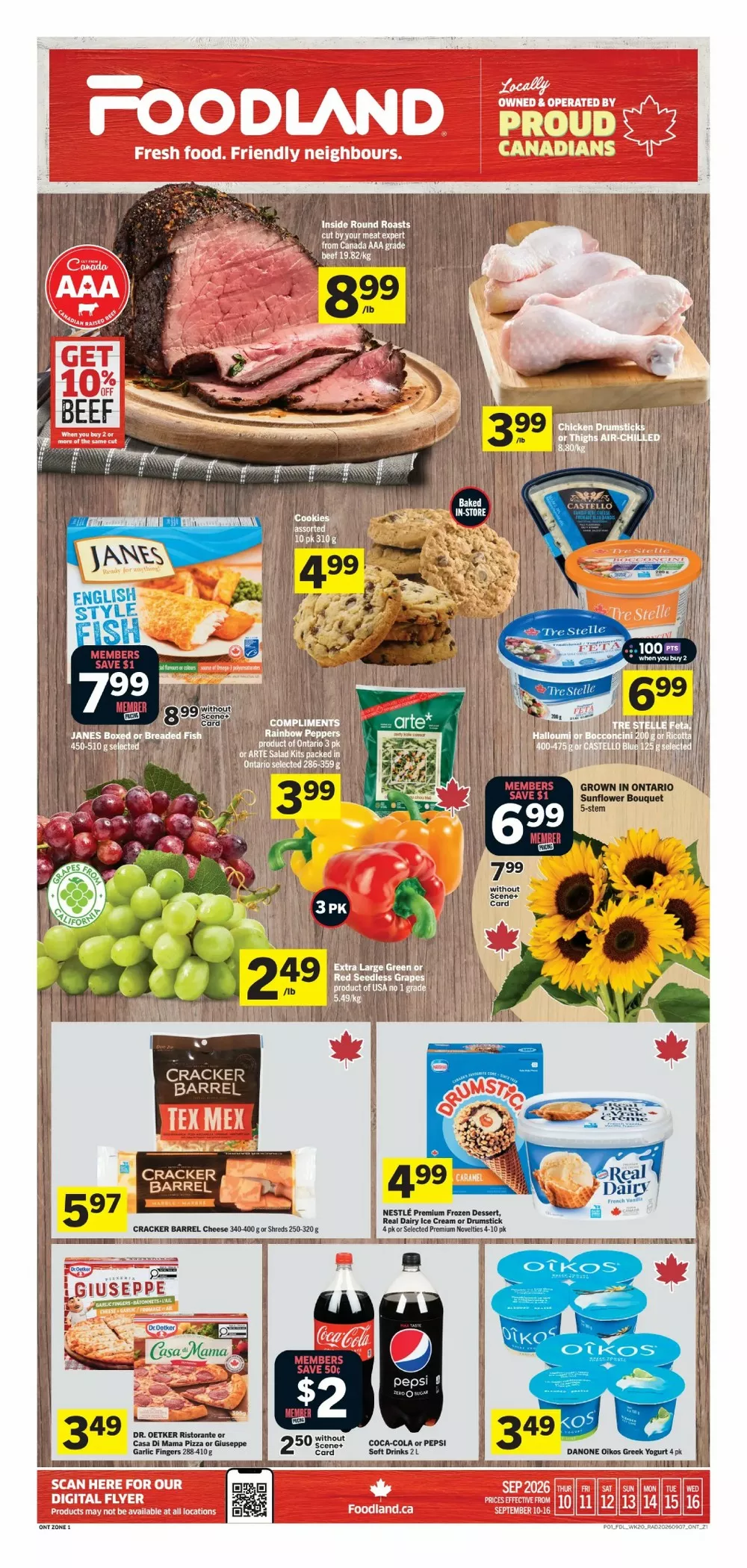 Foodland Flyer September 10 - September 16, 2026 1 foodland flyer wk-37
