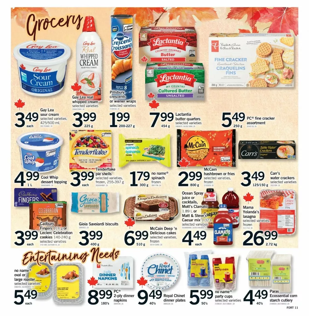 fortinos flyer october 1 7 12 476