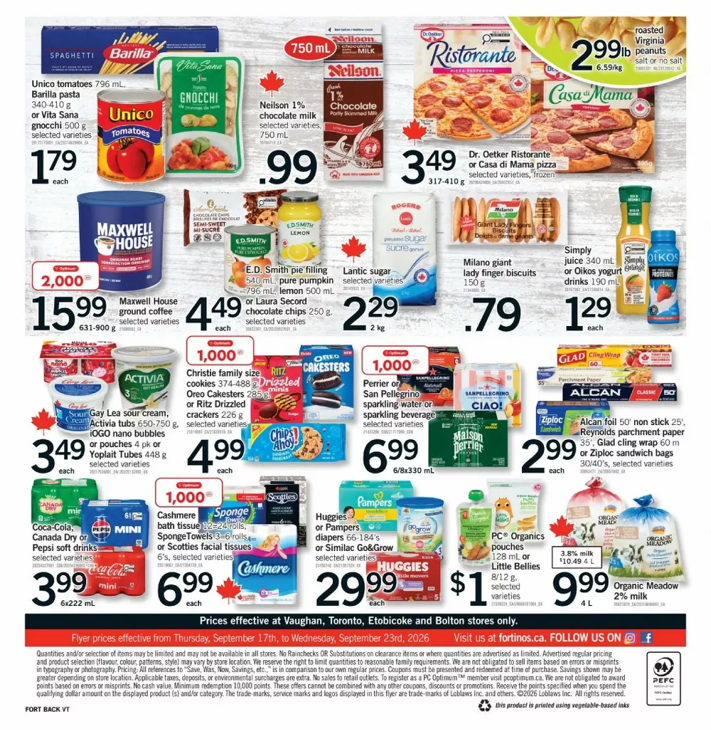 Fortinos Flyer September 17 - September 23, 2026 2 fortinos flyer september 17 23 2 558