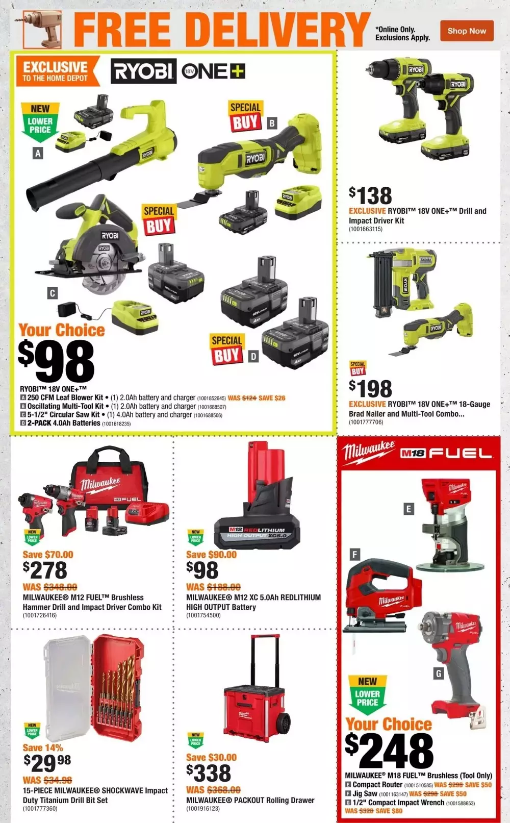 home depot flyer october 8 14 3