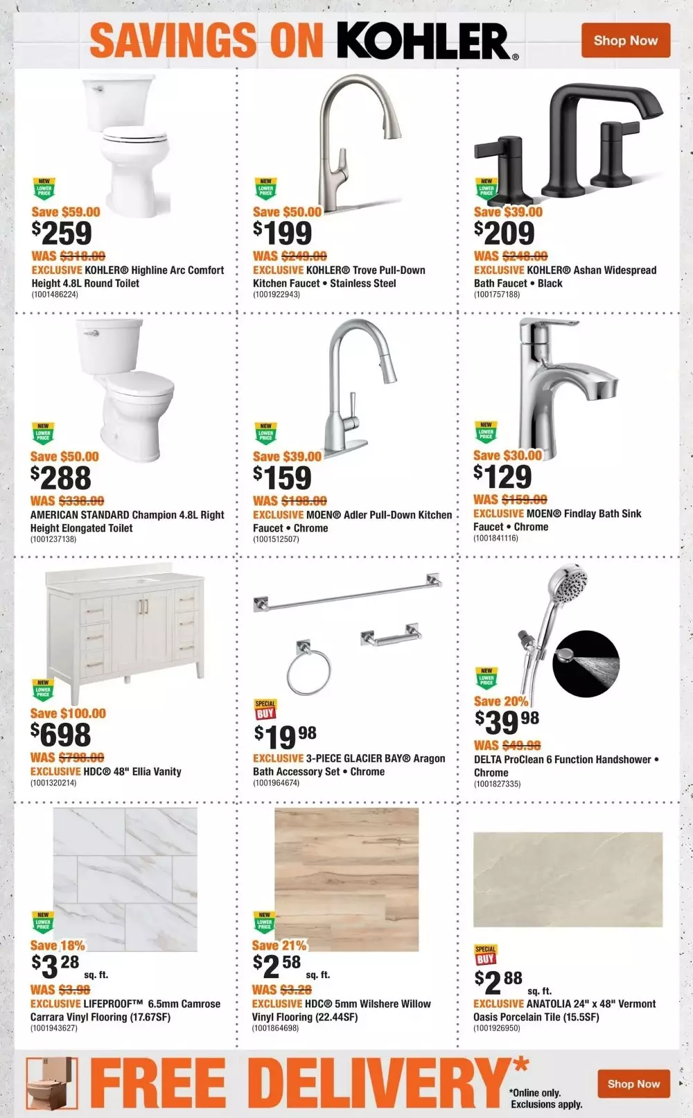 home depot flyer october 8 14 4