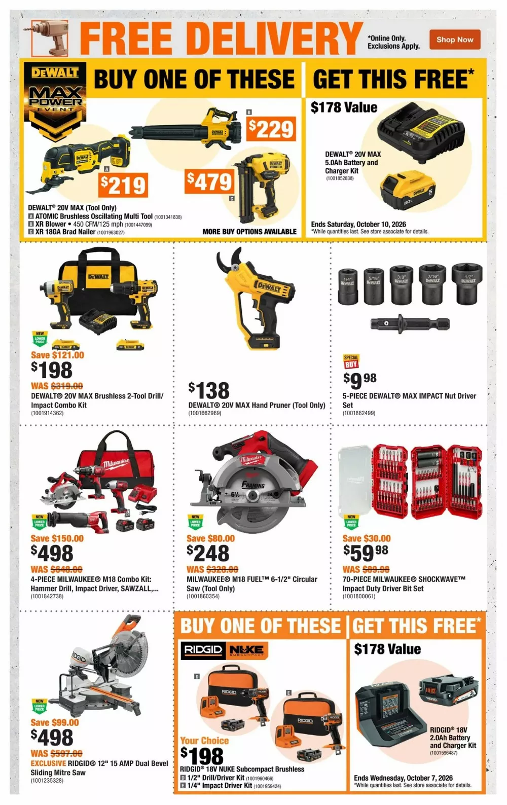 home depot flyer september 24 october 7 3 643