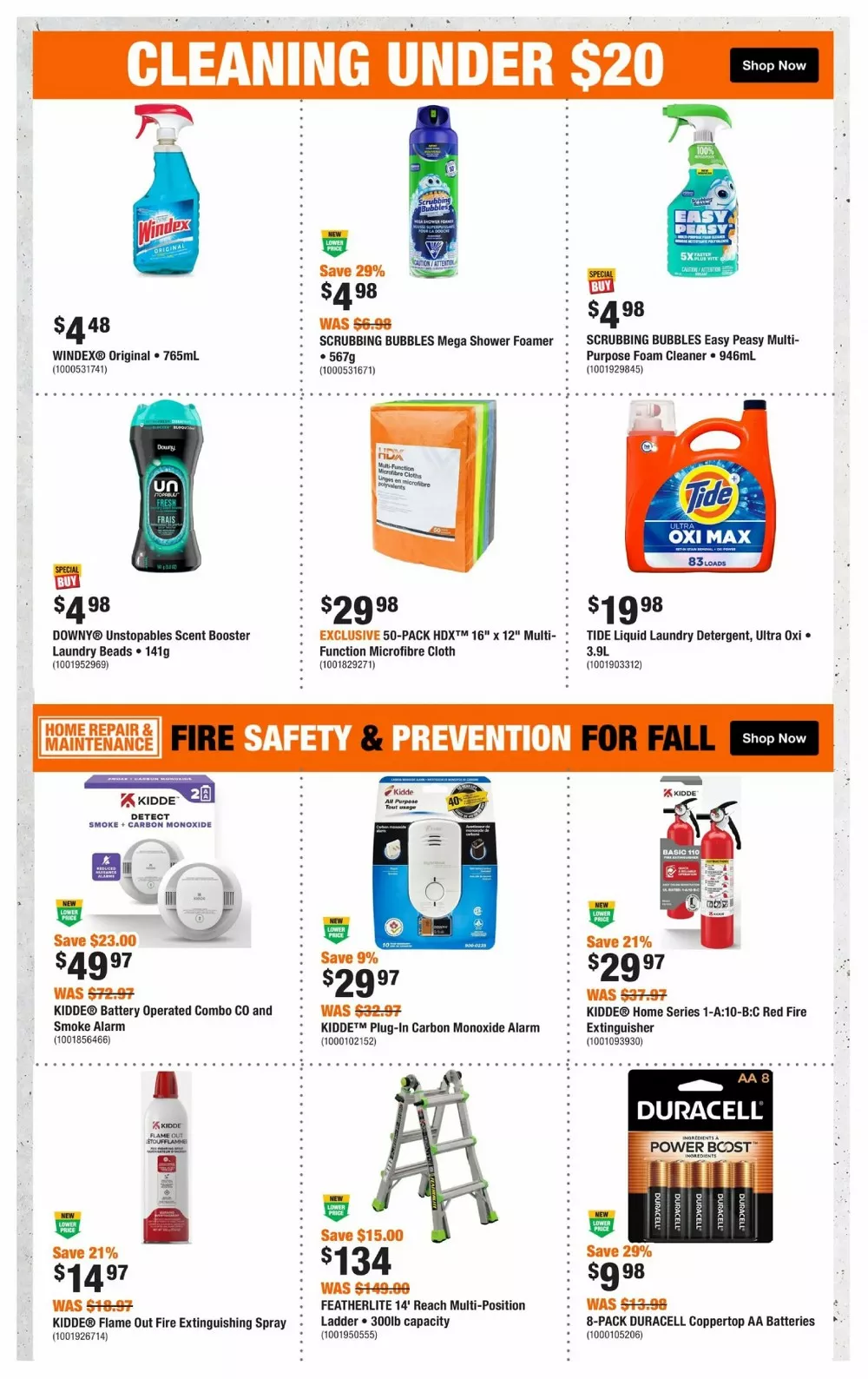 home depot flyer september 24 october 7 7 117