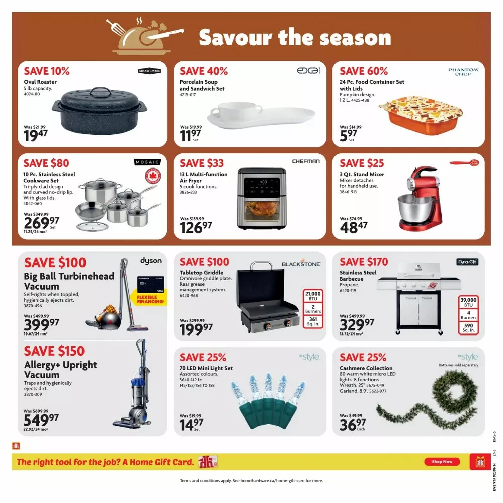 home hardware flyer september 24 october 7 5 555