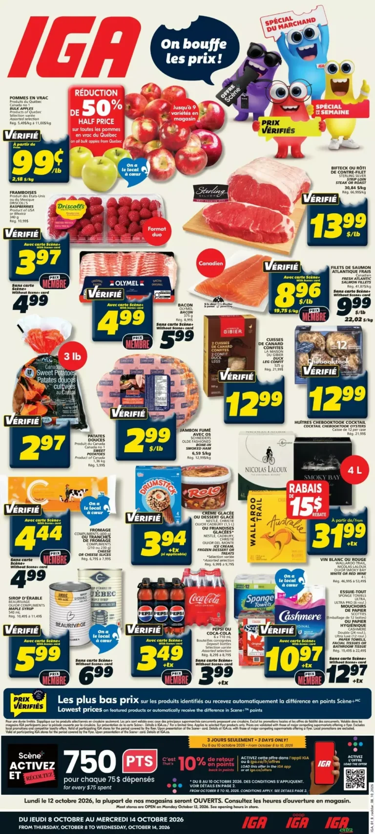iga flyer week 41, iga circulaire semaine 41