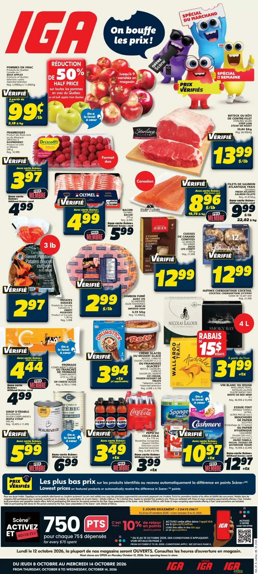 iga flyer week 41, iga circulaire semaine 41