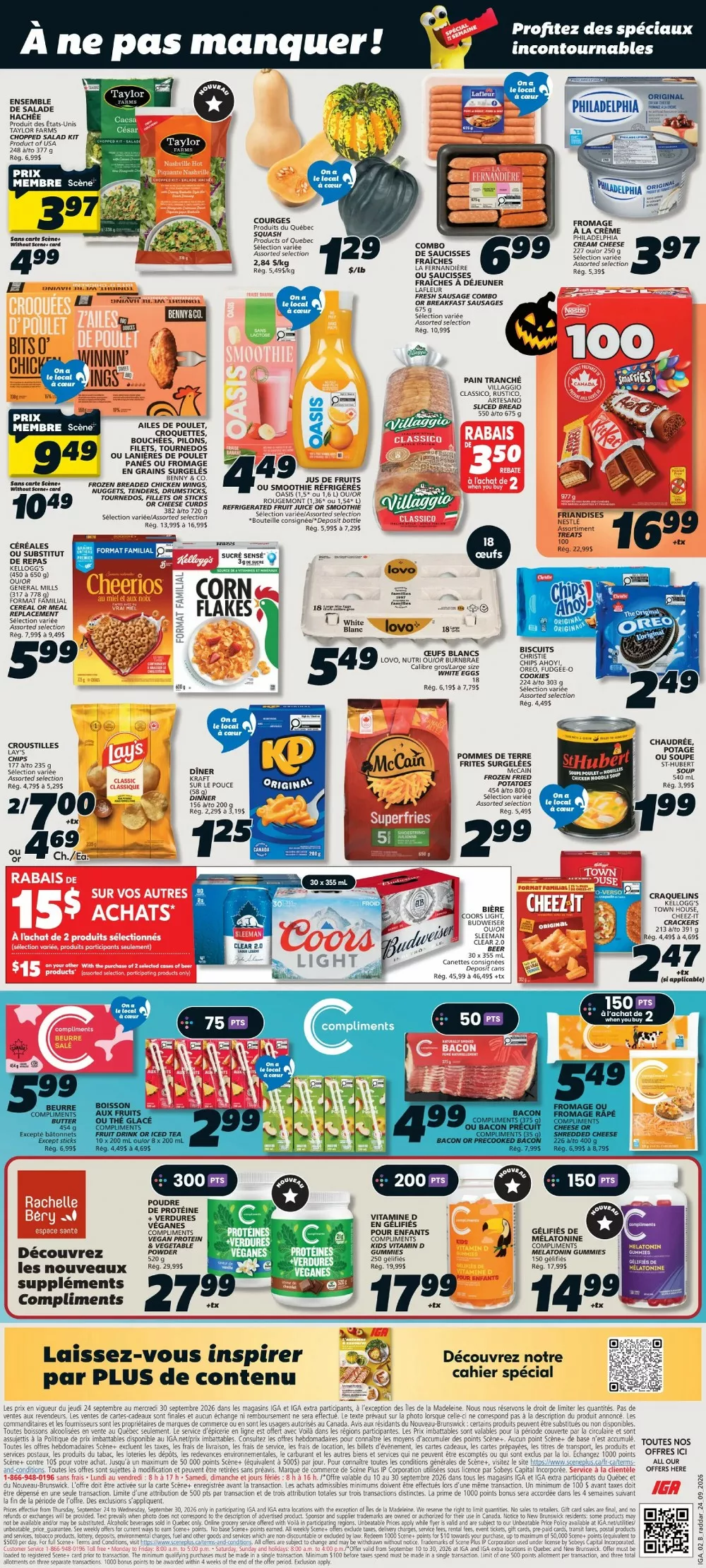IGA Flyer Canada 1 October - 7 October, 2026 2 iga flyer september 24 30 2 147